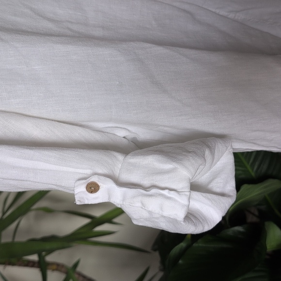 White Linen Tunic - Picture 4 of 6